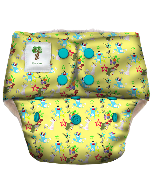 Tom and Jerry PeachPERFECT V1.0 Cloth Diaper