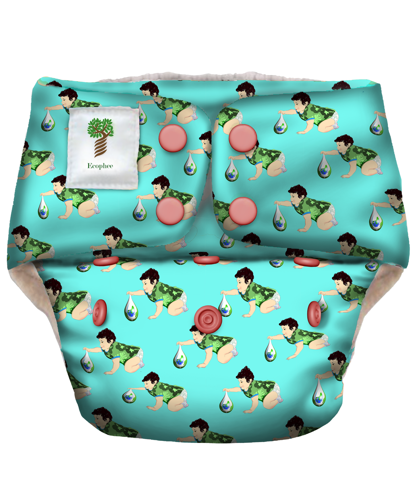 Earth PeachPERFECT V1.0 Cloth Diaper