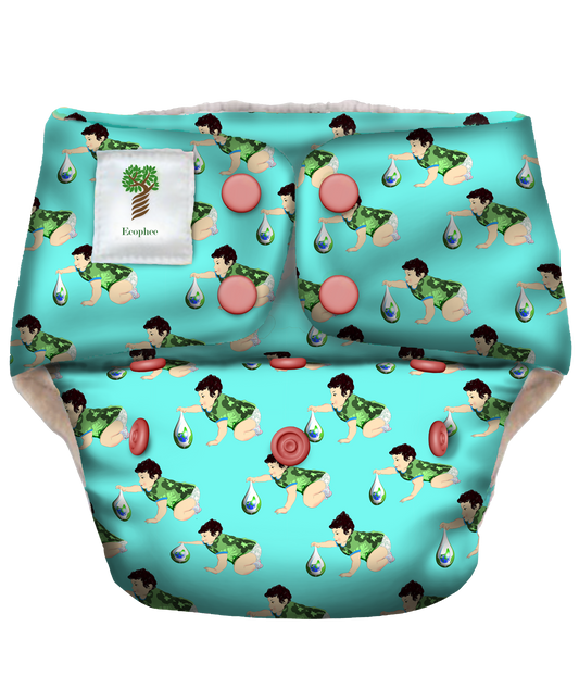 Earth PeachPERFECT V1.0 Cloth Diaper