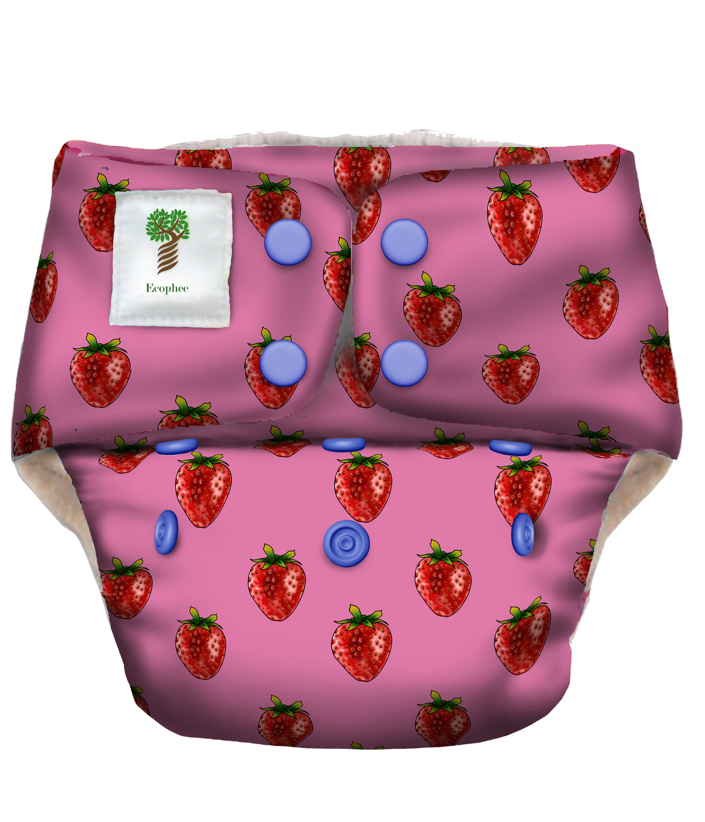 Strawberry PeachPERFECT V1.0 Cloth Diaper
